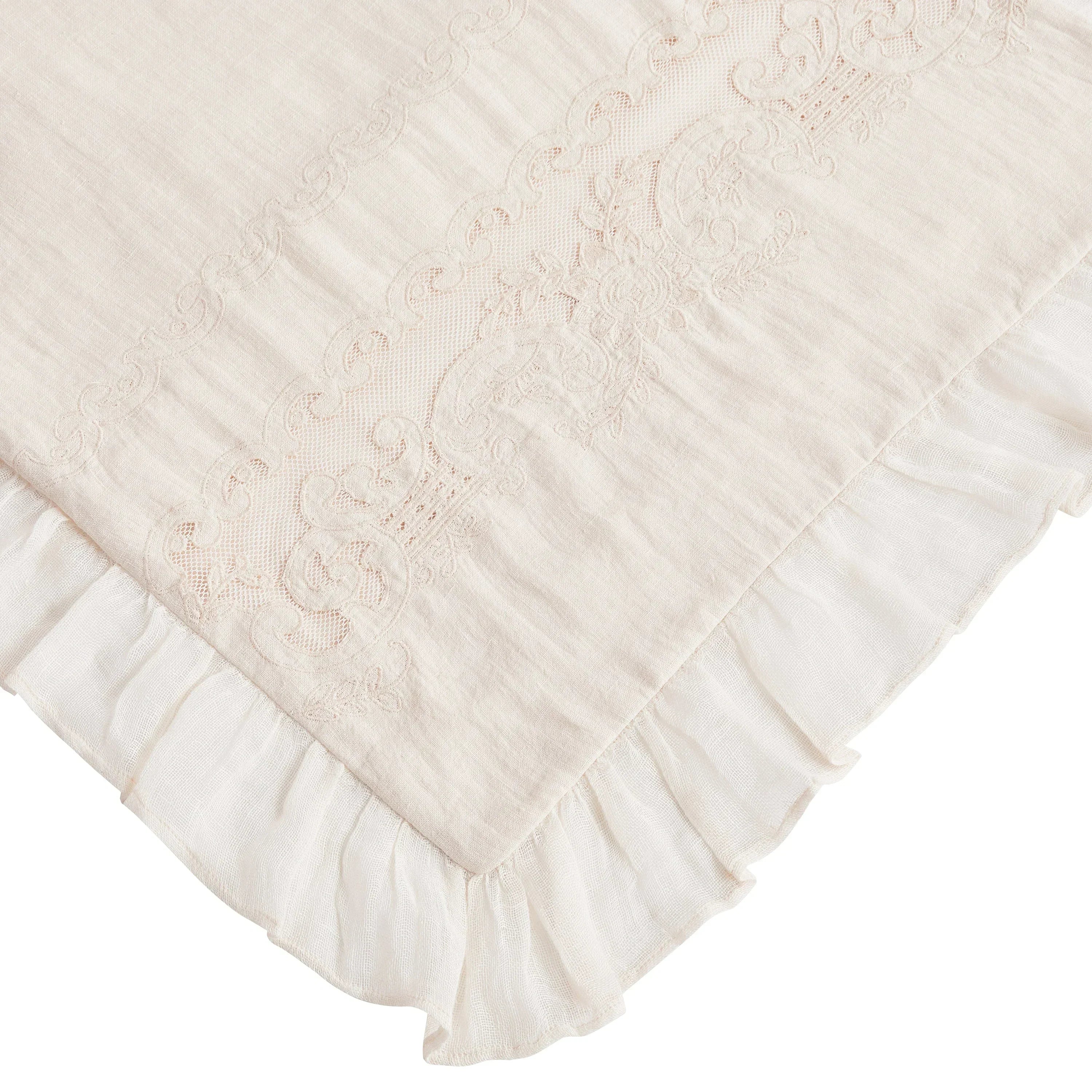 Tabitha Linen Duvet Cover Set Mélange Home