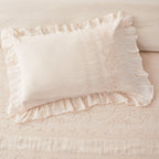 Tabitha Linen Duvet Cover Set Mélange Home