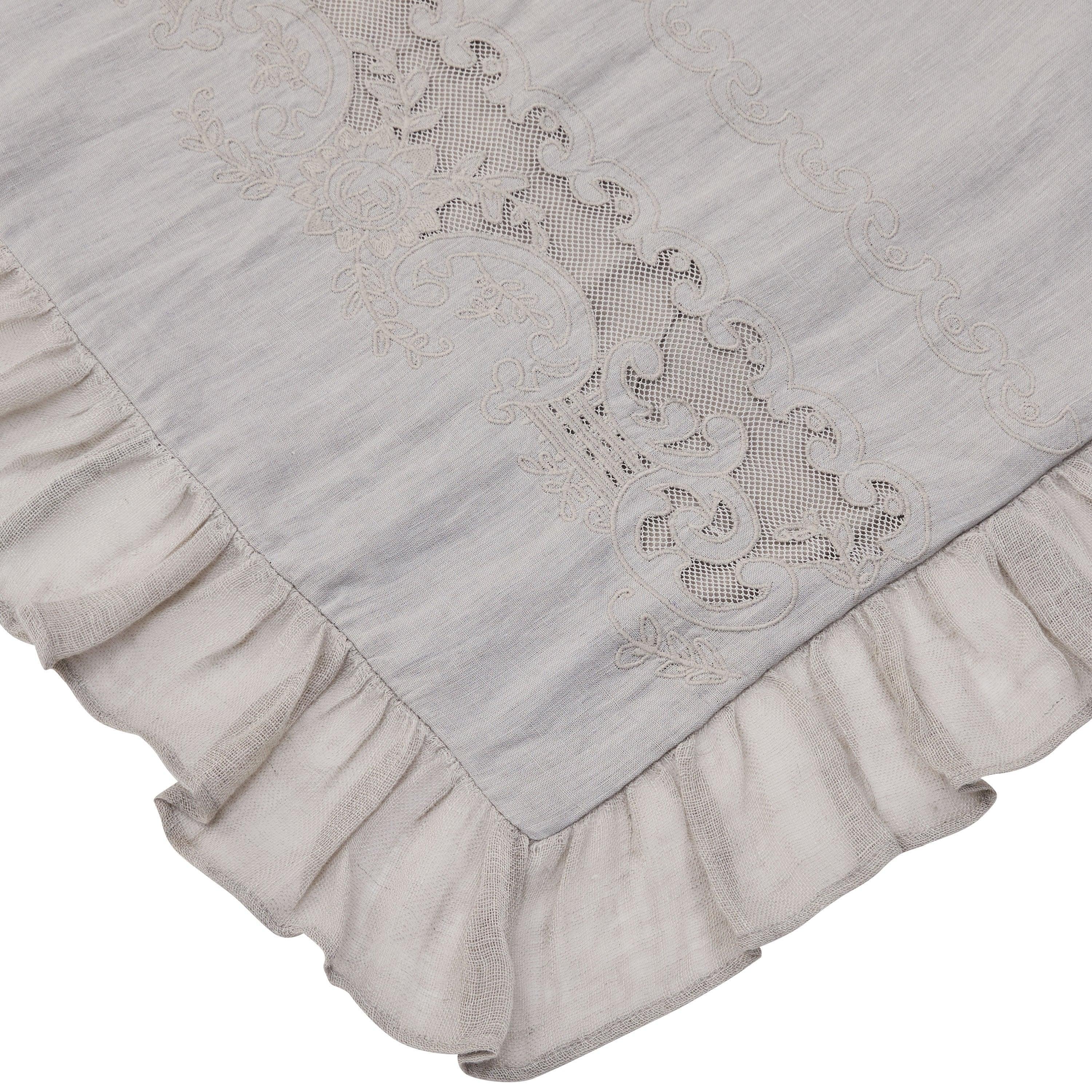 Tabitha Linen Duvet Cover Set Mélange Home