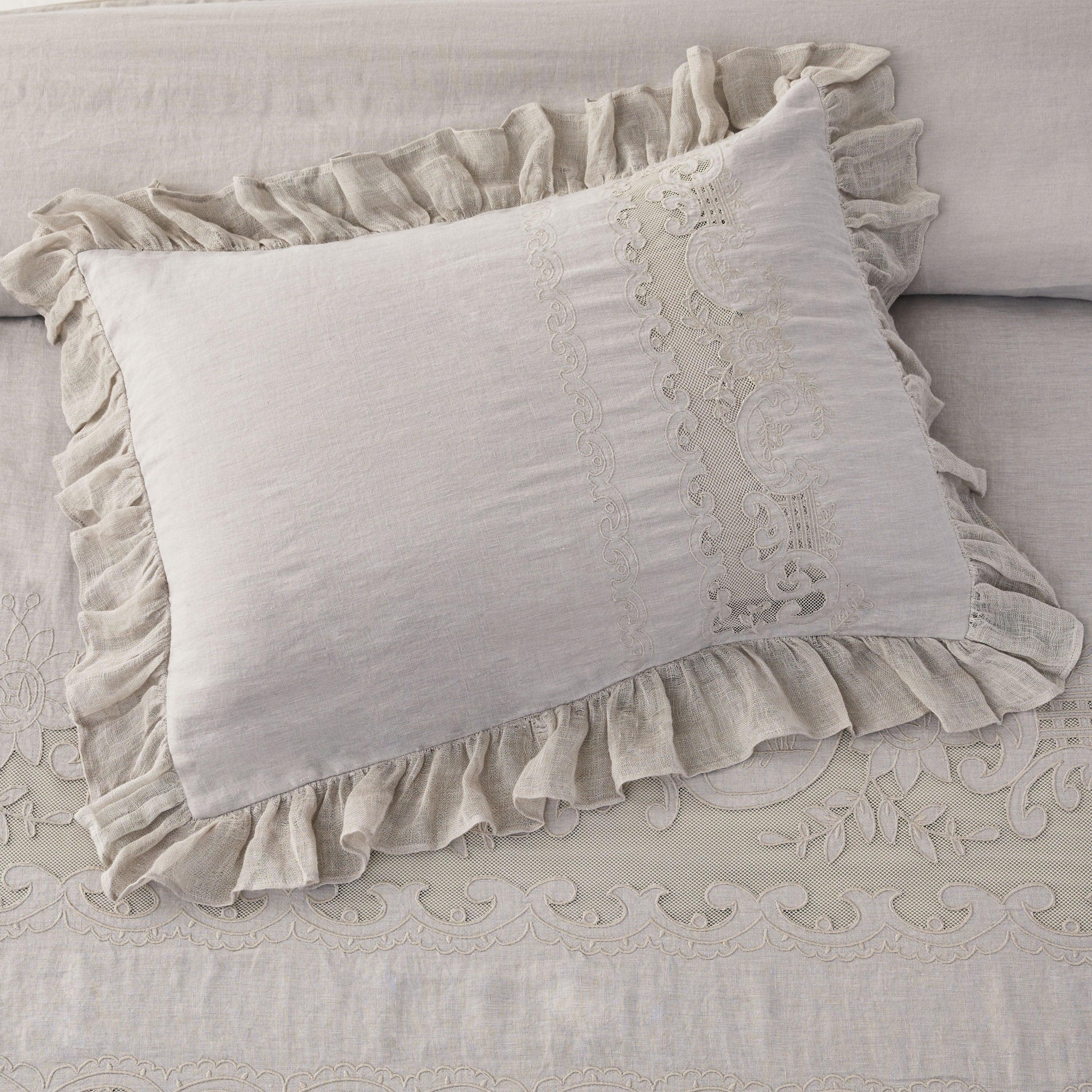 Tabitha Linen Duvet Cover Set Mélange Home
