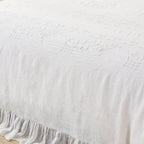 Tabitha Linen Duvet Cover Set Mélange Home