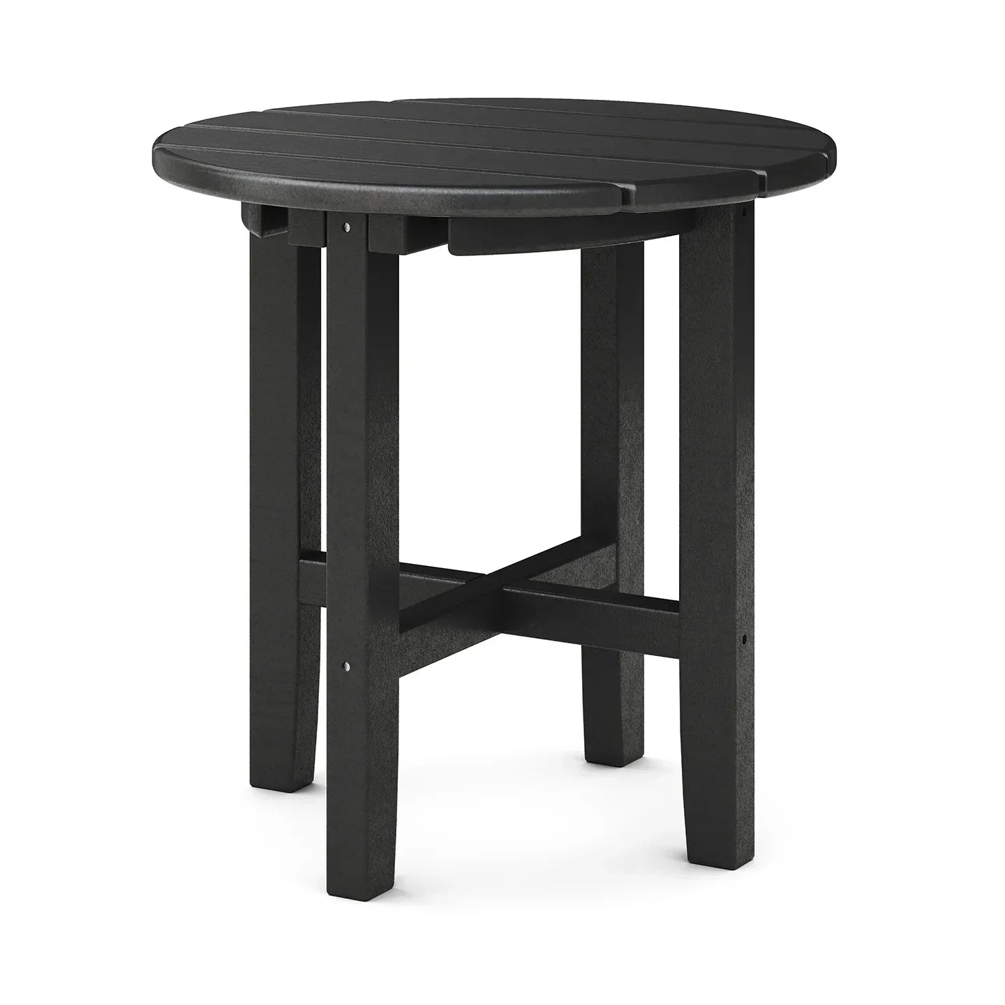 18" Classic Round Side Table, front view - House Of Avana