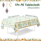 Table Cloth - Ramadan Mubarak Cotton Large