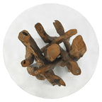 Coffee Table Solid Teak Driftwood - House Of Avana