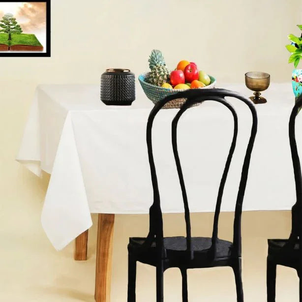 Cotton Solid Table Cloth - House Of Avana