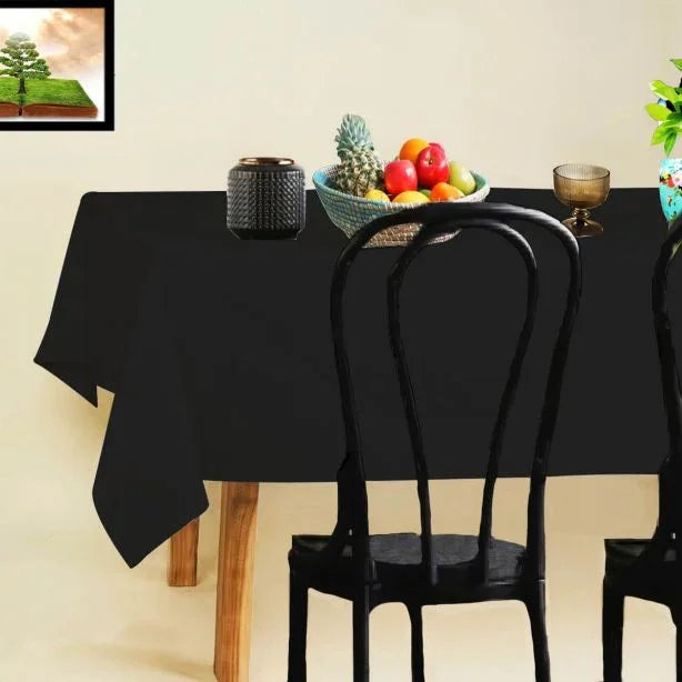 Cotton Solid Table Cloth - House Of Avana