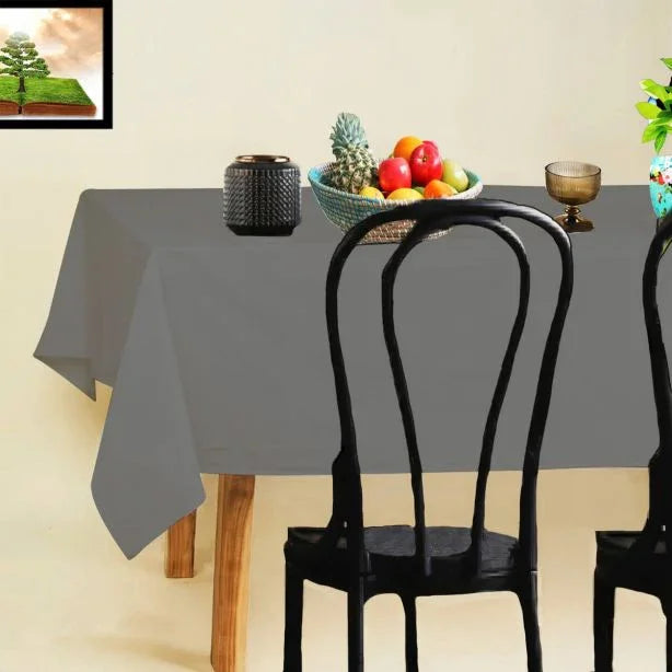 Cotton Solid Table Cloth - House Of Avana