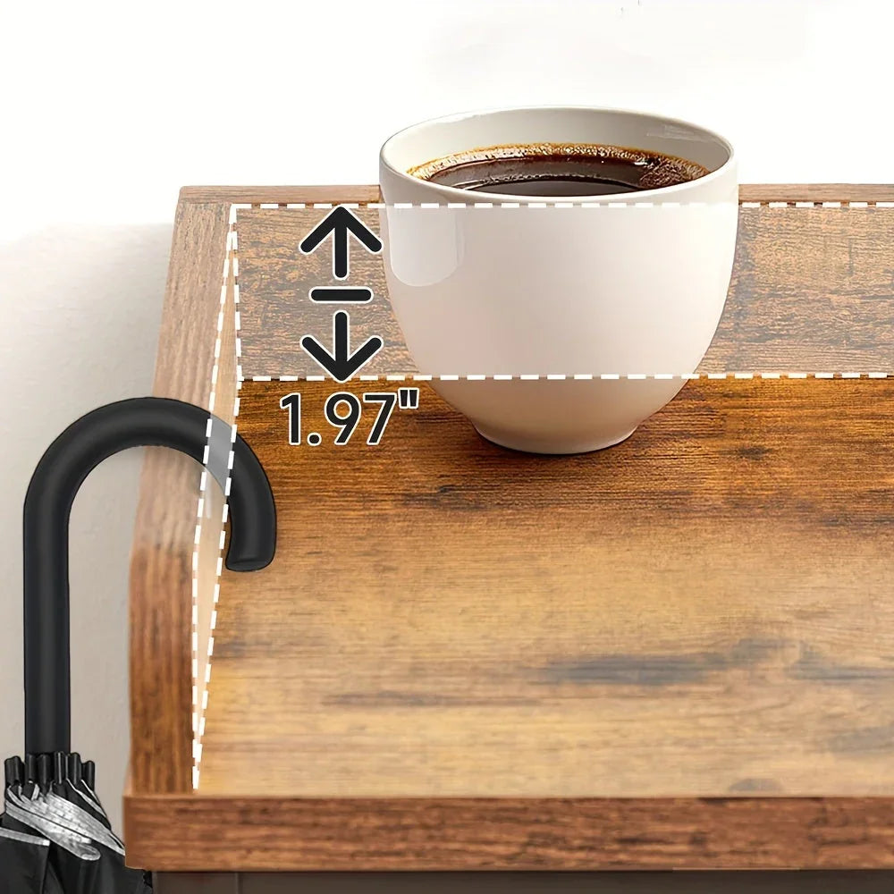 70.9 Extra Long Console Table with Outlets - House Of Avana