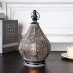 Table Lamp - Battery Metal Grey