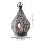 Table Lamp - Battery Metal Grey