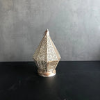 Table Lamp - Led Battery Lantern, angled view - House Of Avana