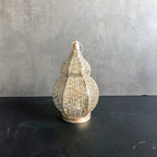 Table Lamp - Led Battery Lantern, angled view - House Of Avana