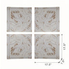 Vintage Distressed Square Wall Panel, 17.5x17.5 inches, Unique Home Decor Accent - House Of Avana