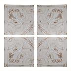 Vintage Distressed Square Wall Panel, 17.5x17.5 inches, Unique Home Decor Accent - House Of Avana