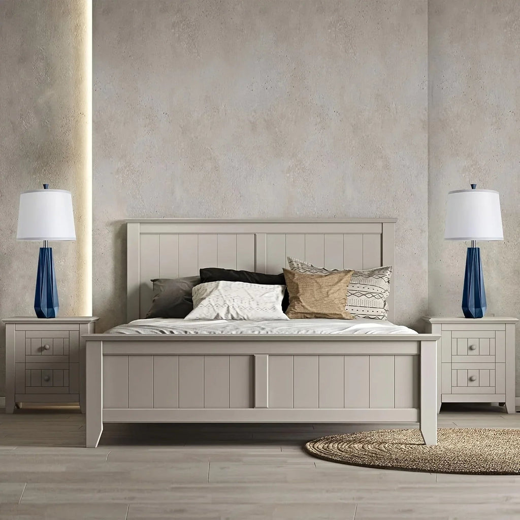 3 Color Temperature Table Lamps Set of 2, 27'' Navy Blue Modern Table Lamp for Living Room, Beside Lamp... - House Of Avana [[SKU:HOA-LMP-003]]
