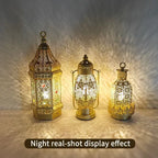 Table Lamp - Portable Iron Art Metal Long