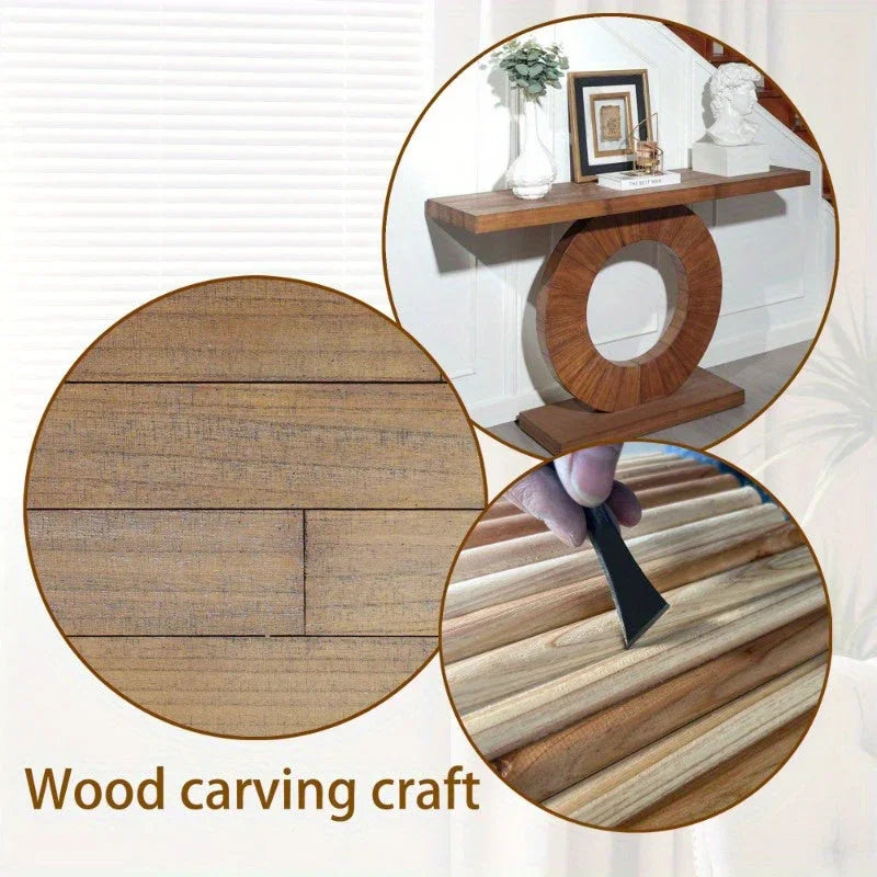 53.2 Inches Modern Minimalist Console Table with Circular Base, an Elegant Decorative Accent for... - House Of Avana