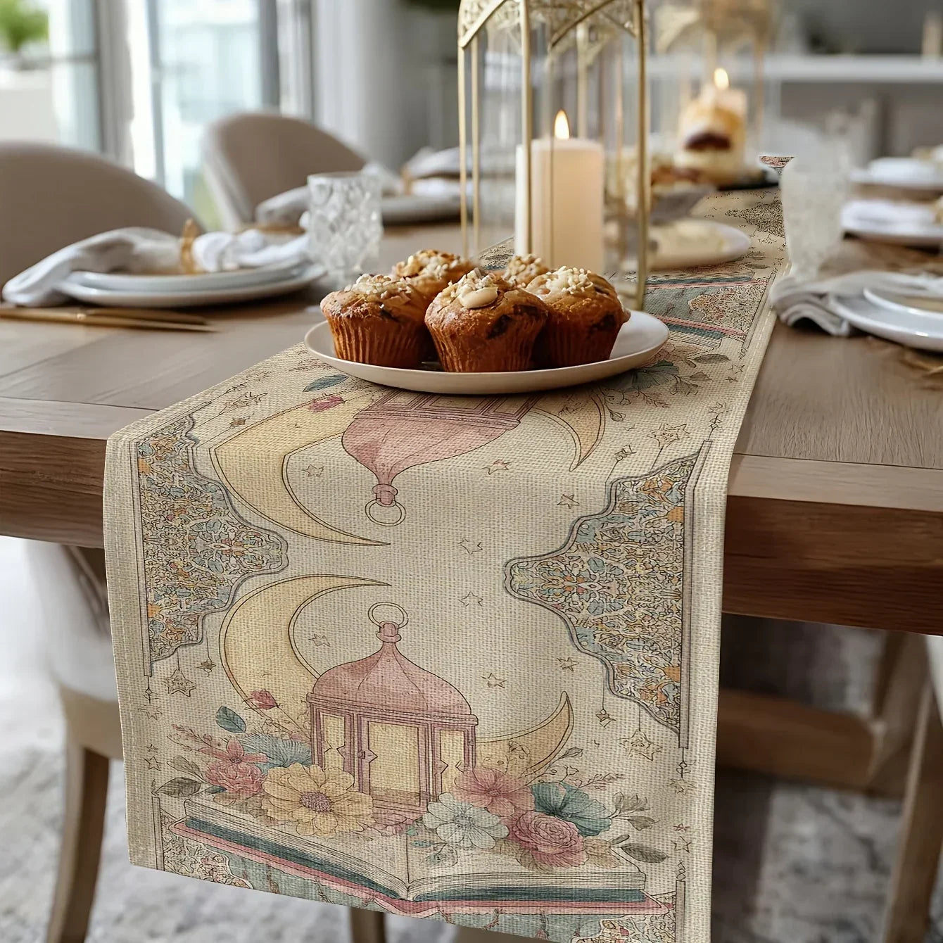 Table Runner - Decorative Cotton Rectangular