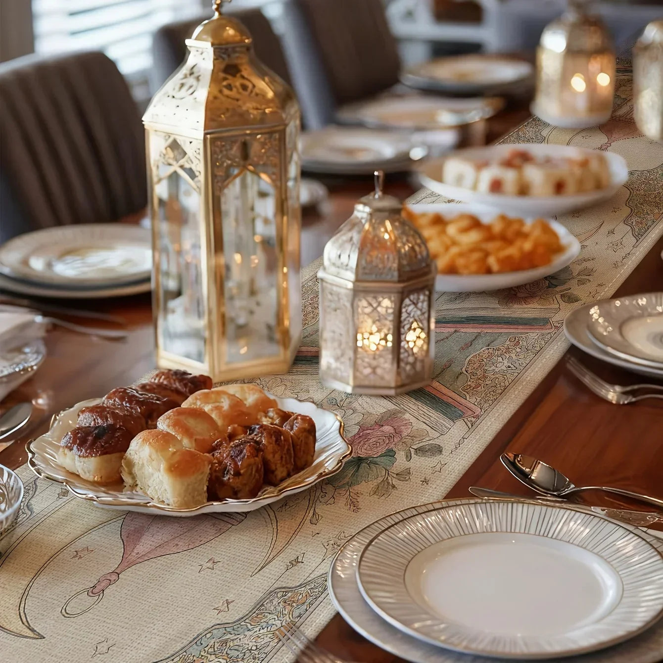 Table Runner - Decorative Cotton Rectangular