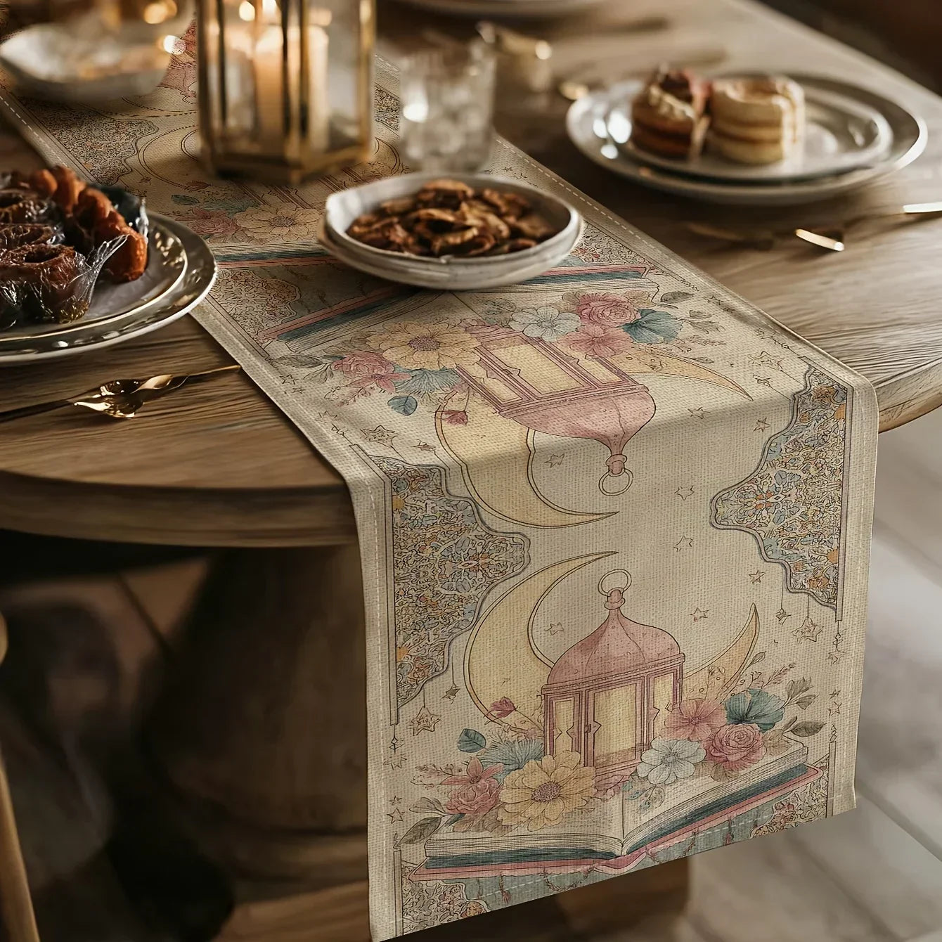 Table Runner - Decorative Cotton Rectangular
