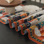 Table Runner - Decorative Polyester Star Moon