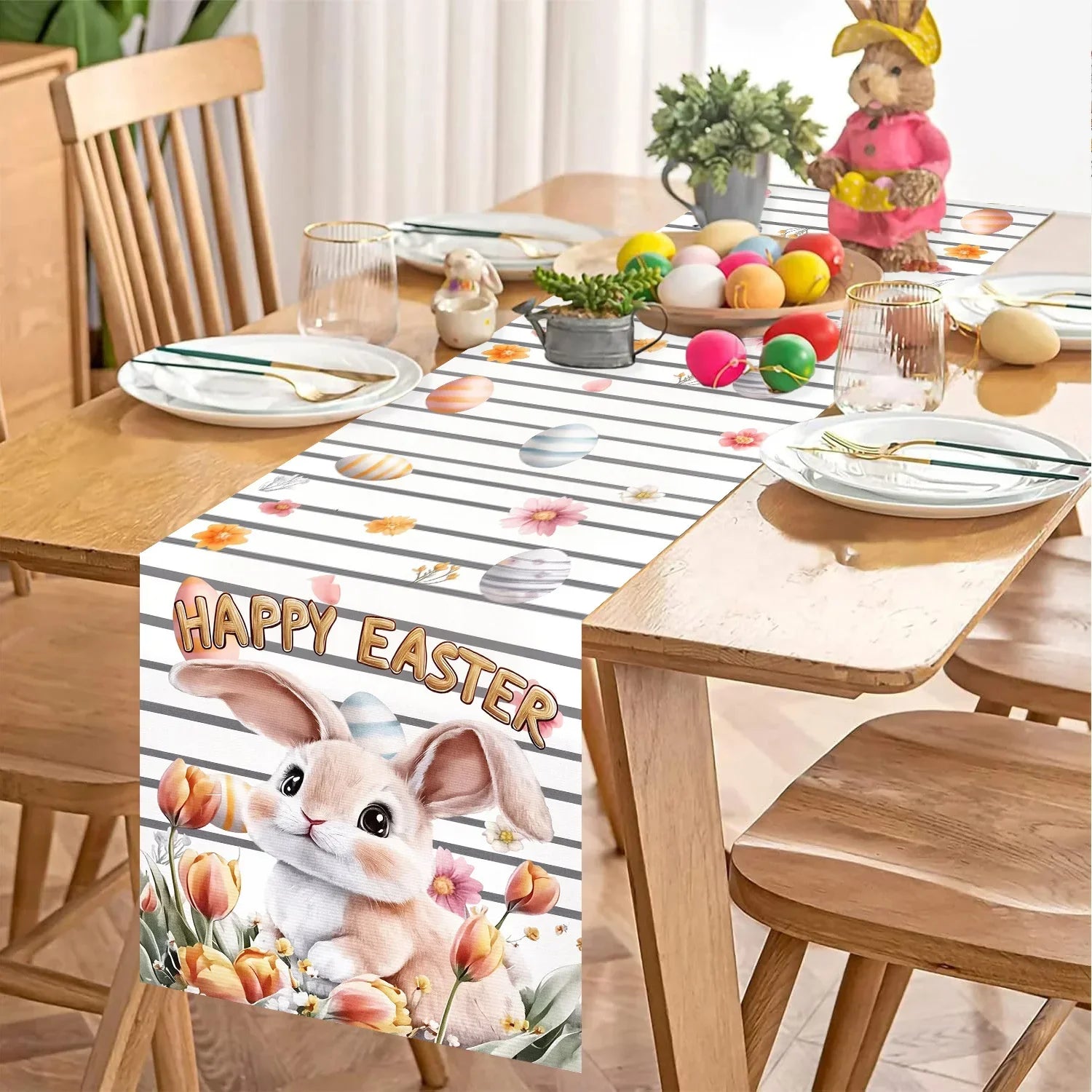 Table Runner - Easter Bunny Cotton