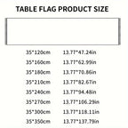 Table Runner - Waterproof Polyester Floral