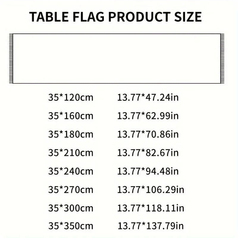 Table Runner - Waterproof Polyester Floral