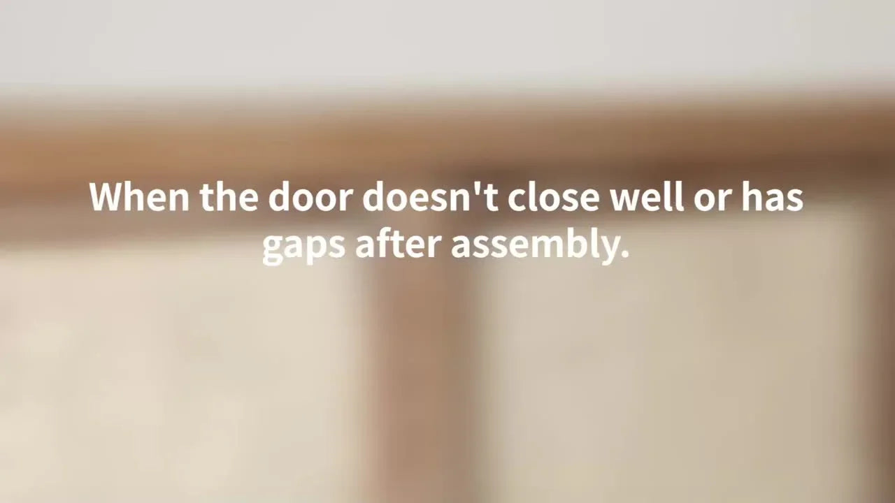 Farmhouse Sideboard Buffet Cabinet with Storage, 49" Solid Wood Credenza Buffet Table Coffee Bar Storage... - House Of Avana