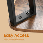 2/3 Set of Modern Triangular Coffee Table Nesting Tables - Space-saving, Easy Assembly, Solid Wood &... - House Of Avana