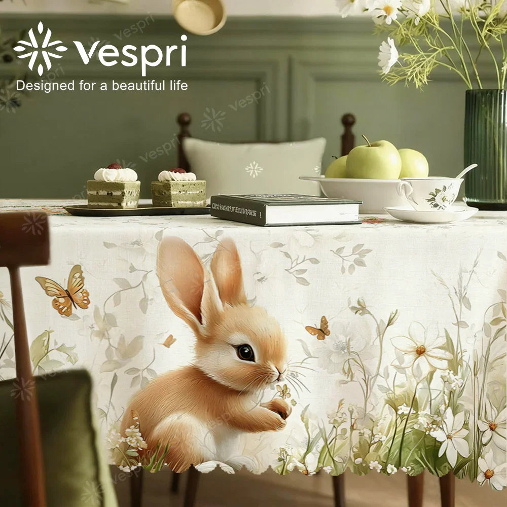 Tablecloth - Decorative Floral Round