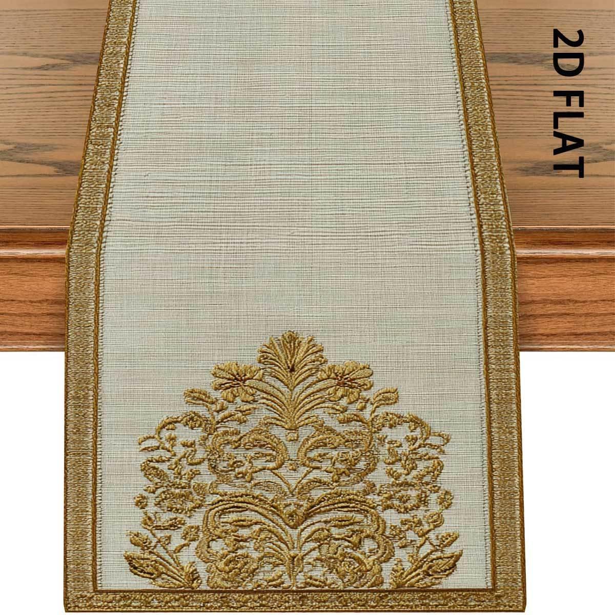 Tablecloth - Vintage Golden Floral