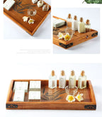 Tea Tray - Portable Wood Small