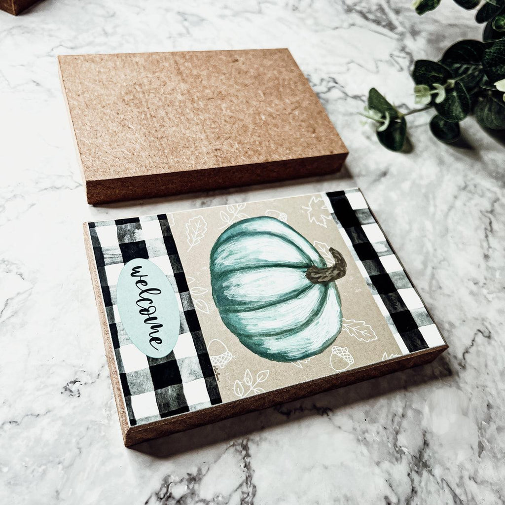 Teal Welcome Gia Roma