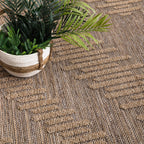 In- & Outdoor Rug Cologne with Bohemian Diamond Pattern RugYourHome