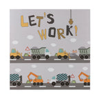 Kids Play-Mat Bob Construction Road with Trucks & Cranes RugYourHome