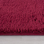 Soft Area Rug with Anti-Slip Backing Washable - Red RugYourHome