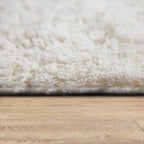 Solid Shag Rug Silky Soft & Fluffy In Ivory RugYourHome