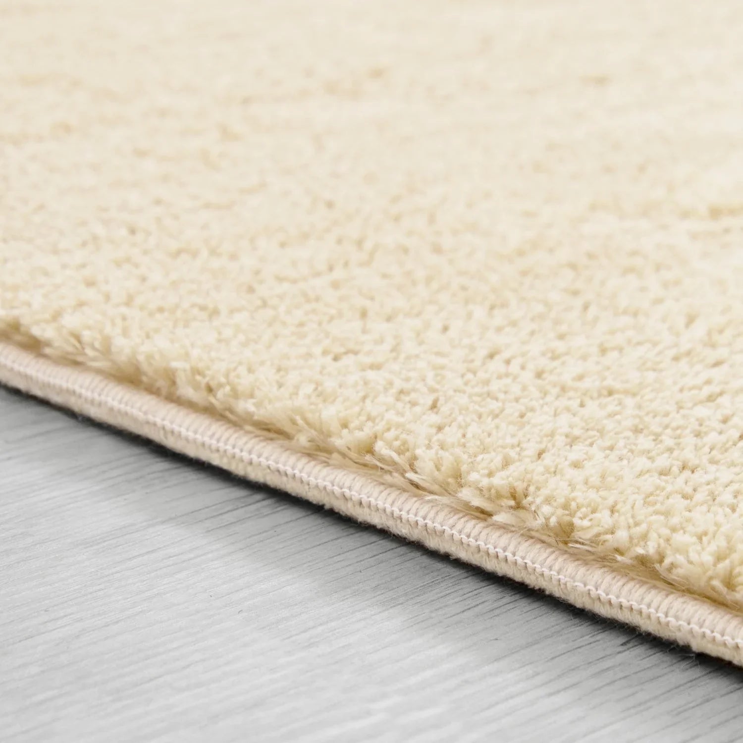 Soft Area Rug with Anti-Slip Backing Washable - Beige RugYourHome