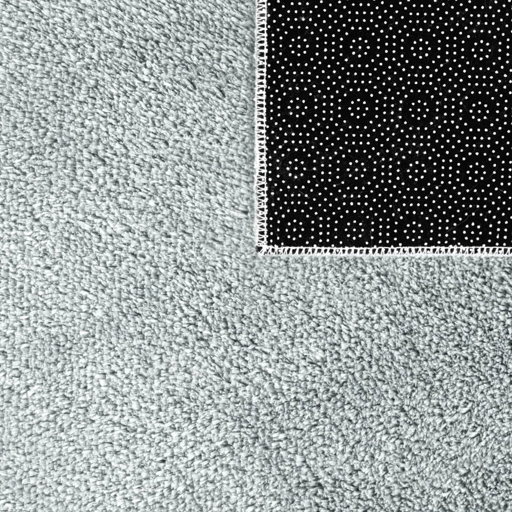 Soft Area Rug with Anti-Slip Backing Washable - Grey RugYourHome