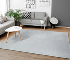 Soft Area Rug with Anti-Slip Backing Washable - Grey RugYourHome