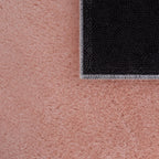 Soft Area Rug with Anti-Slip Backing Washable - Pink RugYourHome