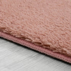 Soft Area Rug with Anti-Slip Backing Washable - Pink RugYourHome