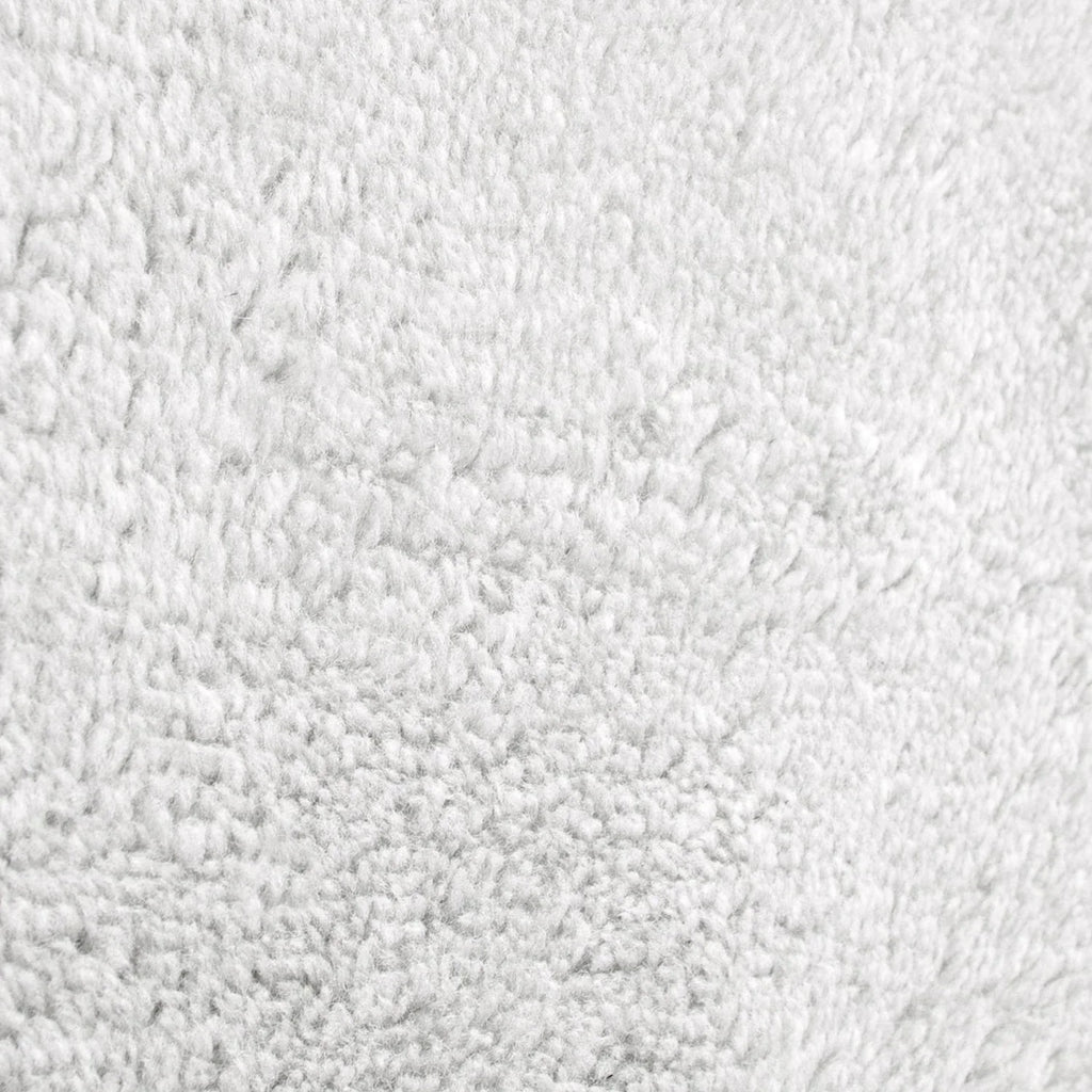 Soft Area Rug with Anti-Slip Backing Washable - Silver RugYourHome