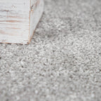 Solid Flatweave Rug Porto for Living Room - Silver RugYourHome