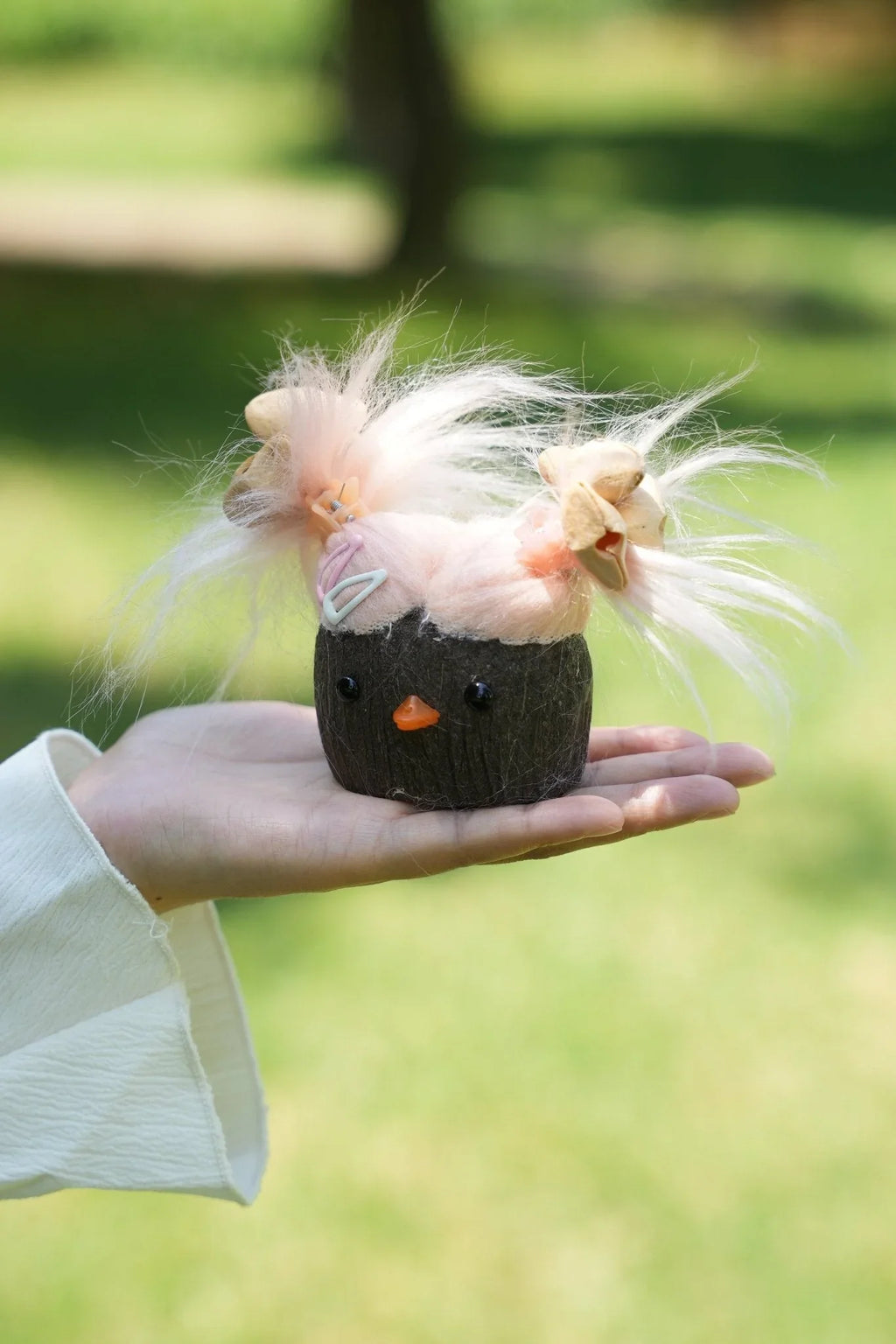 "The Bad Hair Day Monster" Seed Doll