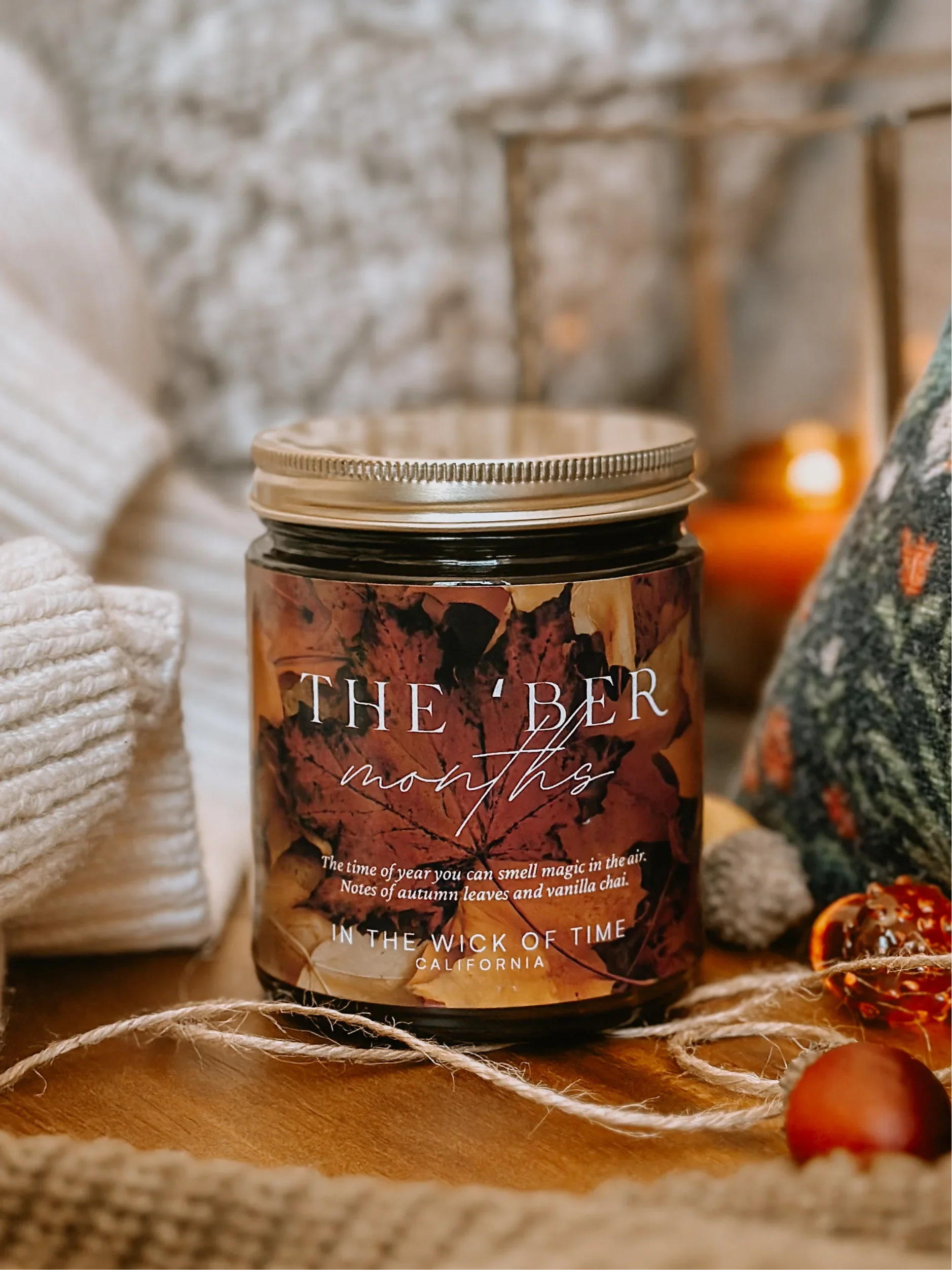 The ‘Ber Months Candle In the Wick of Time