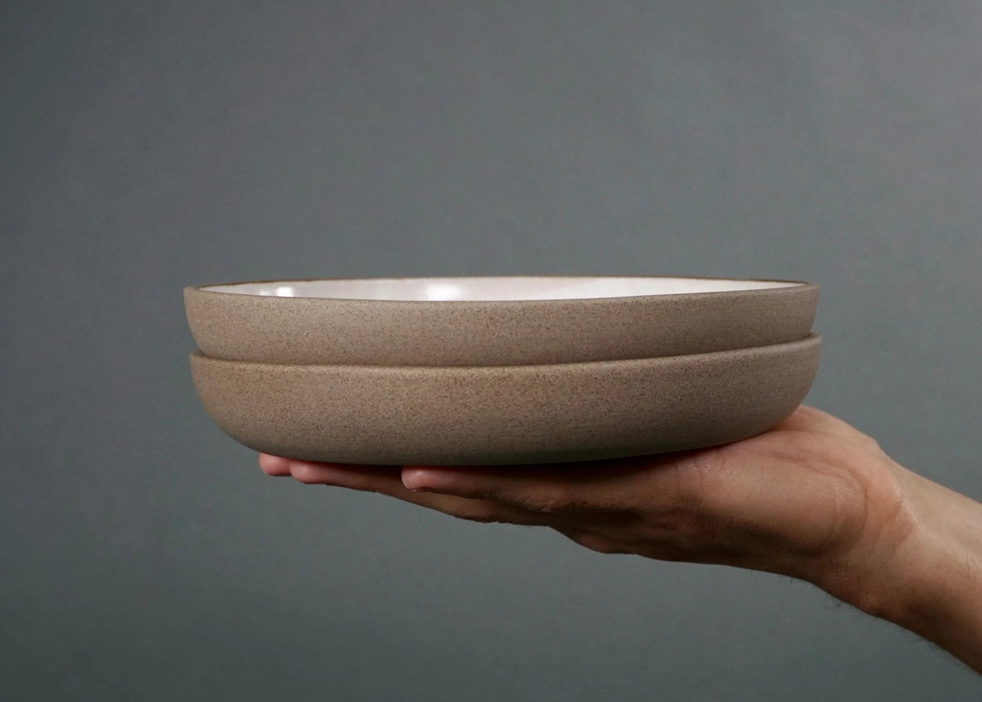 The Dinnerware Set - Gray/White New York Handcrafted
