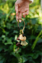 "The Forest Bell" Seed Tassel Charm