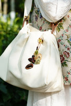 "The Forest Bell" Seed Tassel Charm